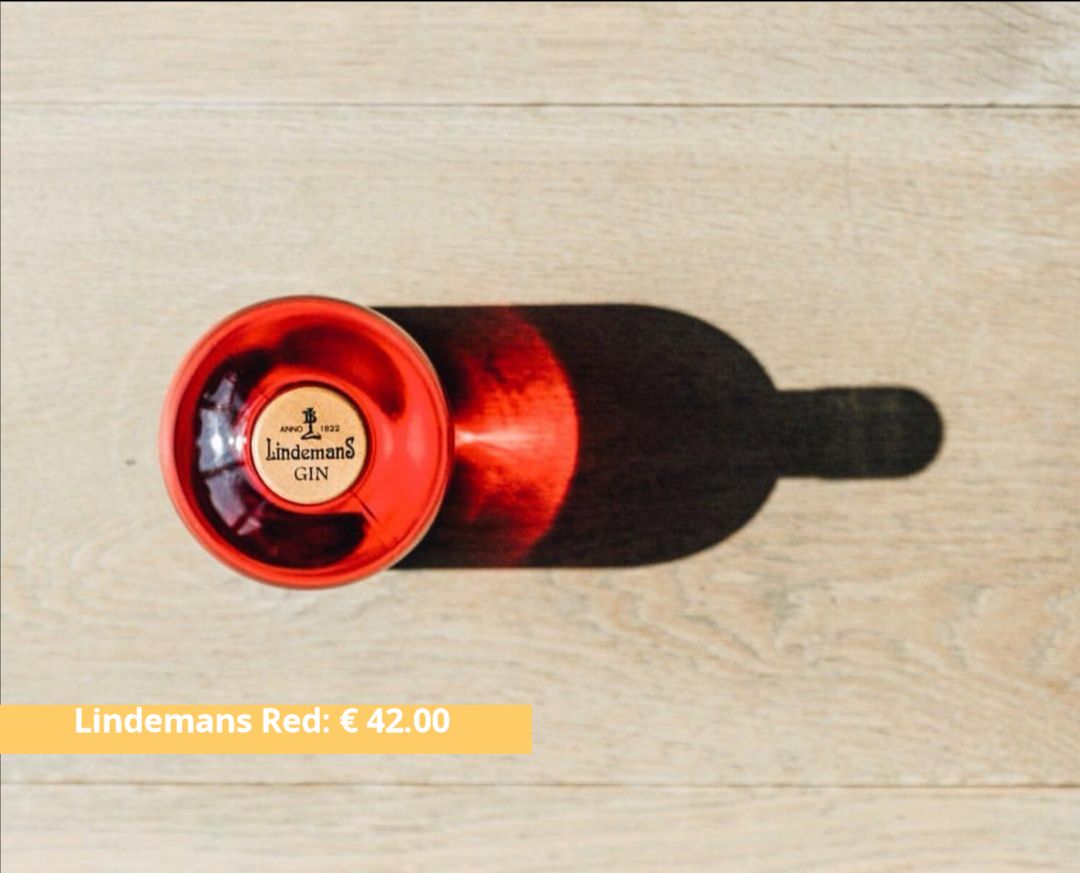 Lindemans red gin shop local