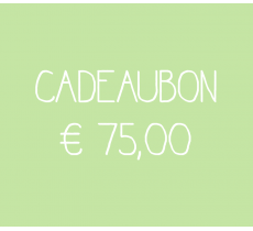 Cadeaubon €75,00