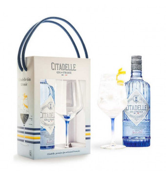 Citadelle Gin + glas in Giftpack