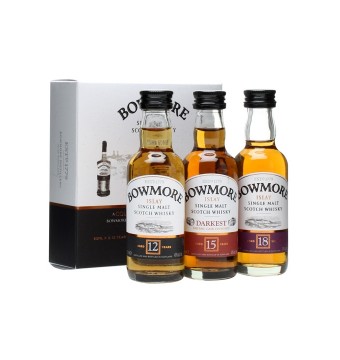 Whisky - Bowmore Minipack 3 x 5 cl