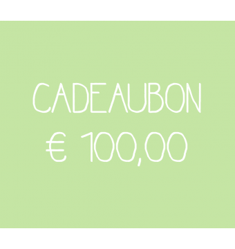 Cadeaubon €100,00