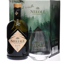 Needle Blackforest gin met glas in doos